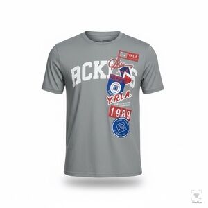 Young & Reckless Gray Short Sleeve Graphic Tee